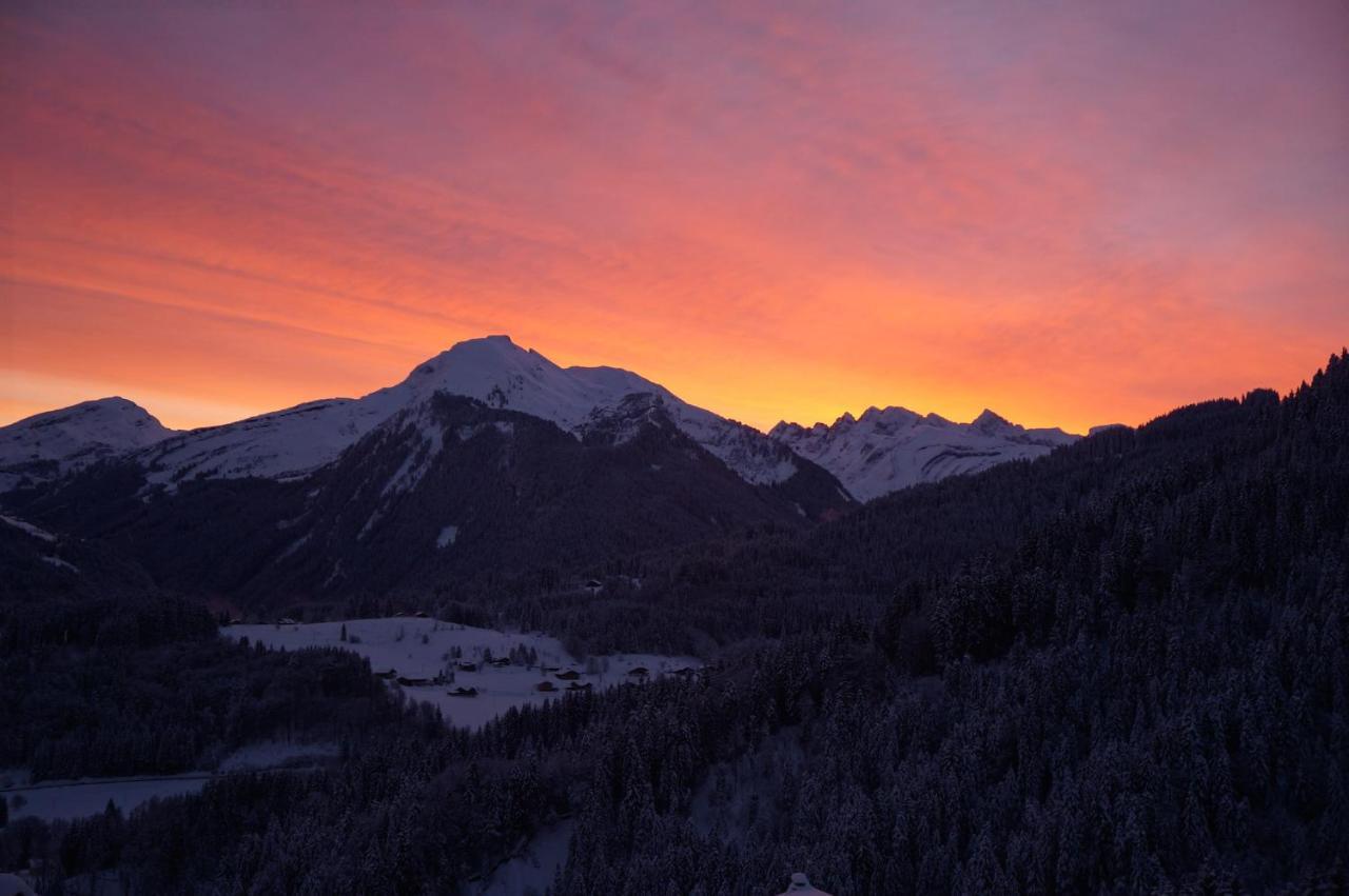 'Petite Ferme Les Bouts' Apartment, Sleeps 6, Nr Morzine La Cote d'Arbroz Eksteriør billede