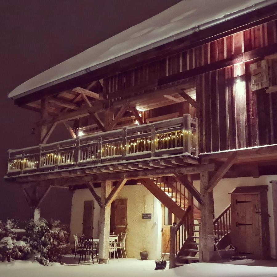 'Petite Ferme Les Bouts' Apartment, Sleeps 6, Nr Morzine La Cote d'Arbroz Eksteriør billede